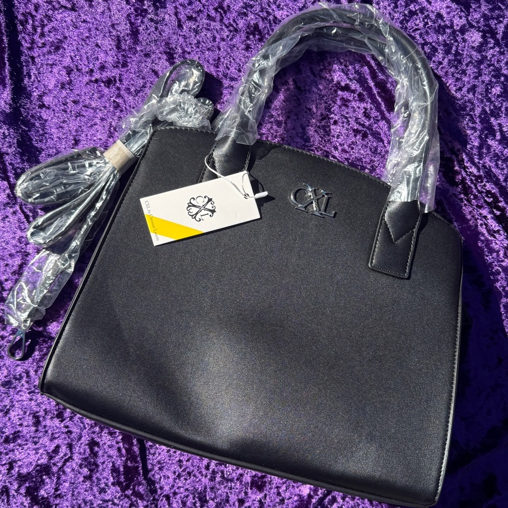 NWT Christian Lacroix Black Handbag Crossbody